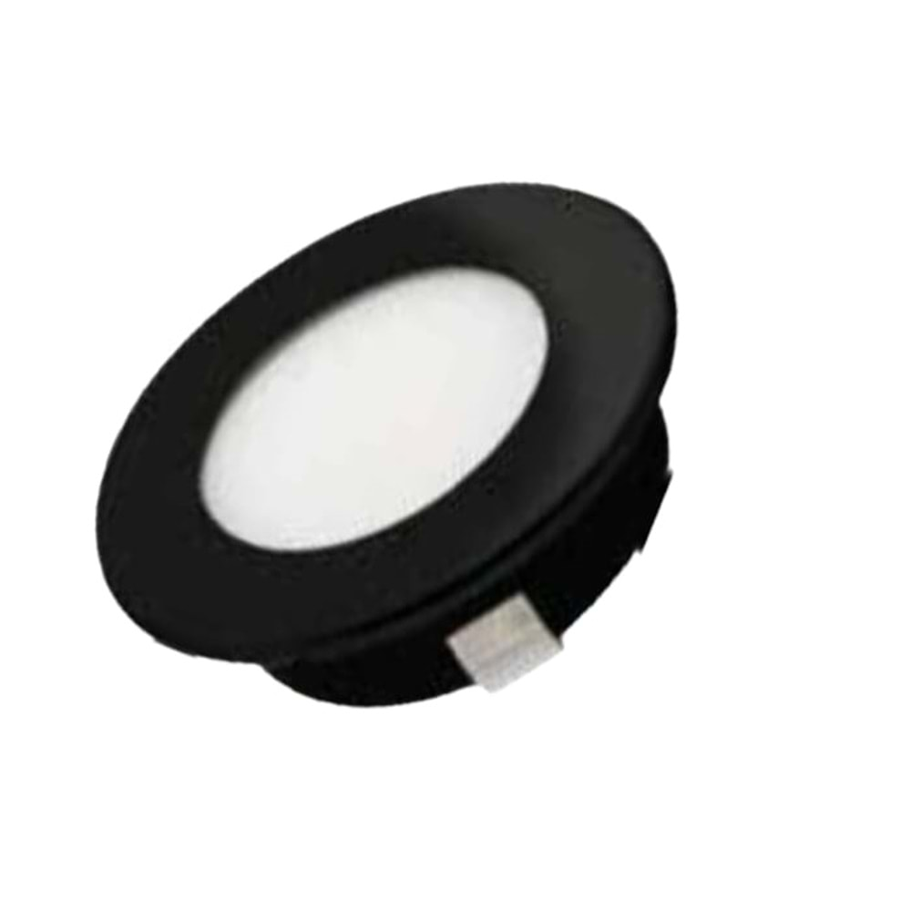 ACK AH07-01231 2.5W 210LM 3000K SİYAH KASA SIVA ALTI LED SPOT AYDINLATMA