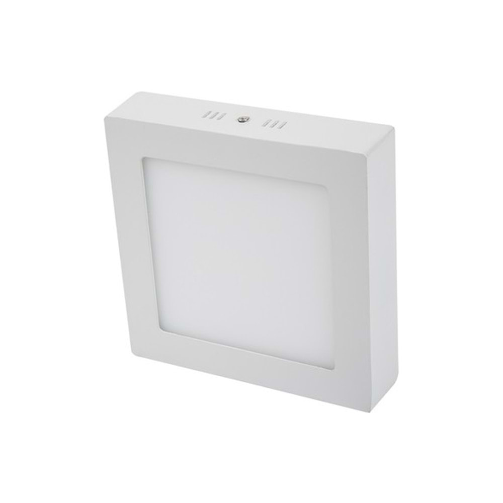 CATA 18W LED PANEL BEYAZ KASA 3200K GÜNIŞIĞI ALÜMİNYUM KARE SIVA ÜSTÜ CT-5234G