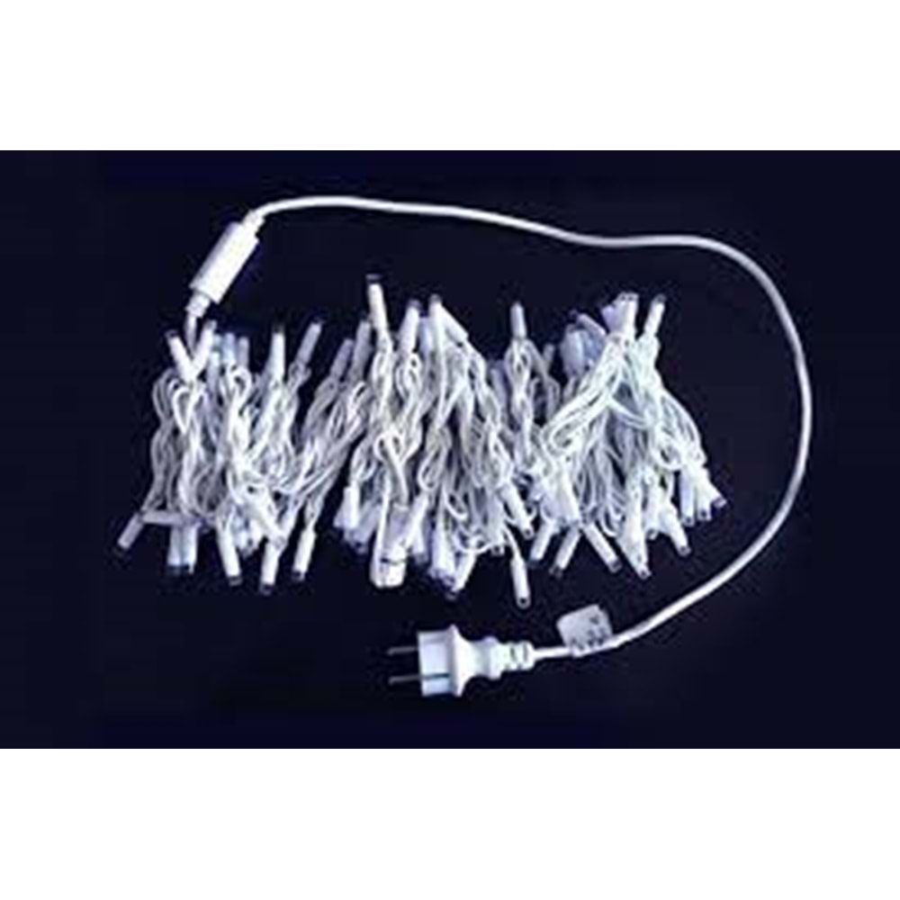 CATA 10 METRE EKLENEBİLİR SÜSLEME (100 LEDLİ-10 LED FLAŞLI) CT-8501 GÜNIŞIĞI