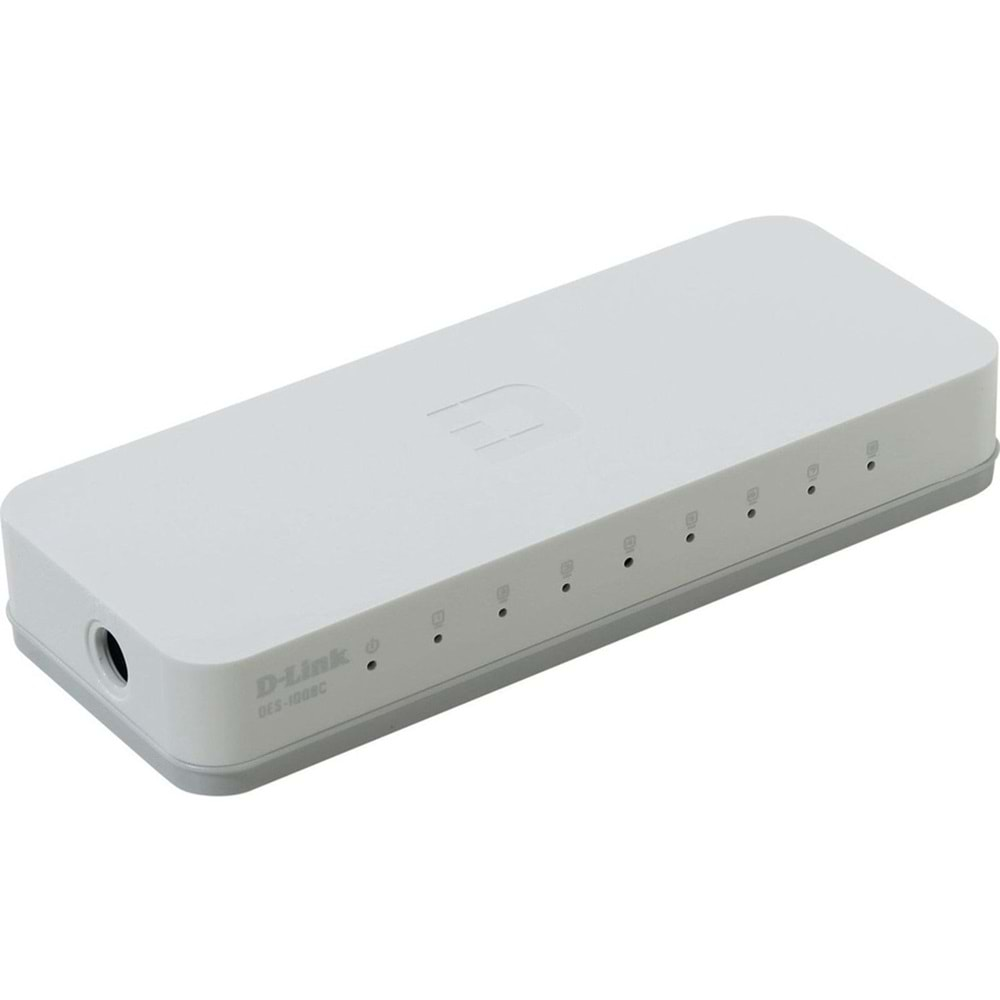 D-LİNK DES-1008C 8PORT 10/100 MBPS SWİTCH