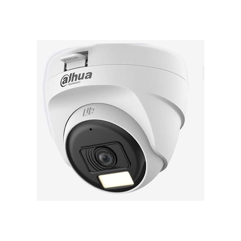 DAHUA DH-HAC-T1A21P-U-IL-A 2MP 2.8MM Full Color Dome Kamera (Dahili Ses)