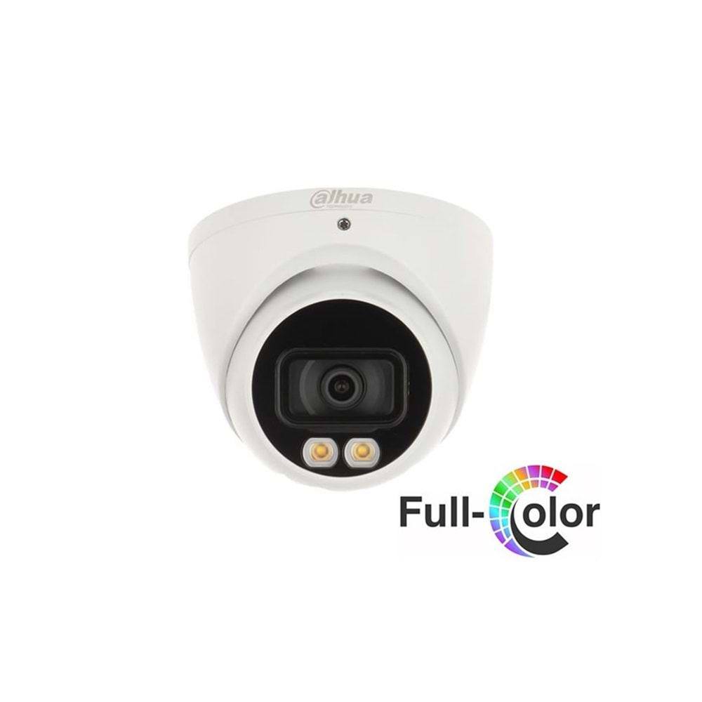 DAHUA HAC-HDW1209TQ-A-LED-0280B 2MP HDCVI FULL COLOR DOME KAMERA(DAHİLİ SES)