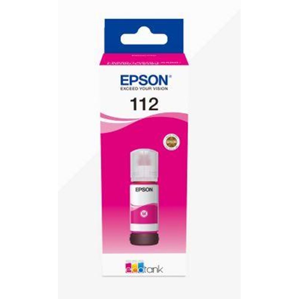 EPSON C13T06C34A 112 MAGENTA MÜREKKEP KARTUŞ 6.000 SAYFA 70ML L15160 L15150