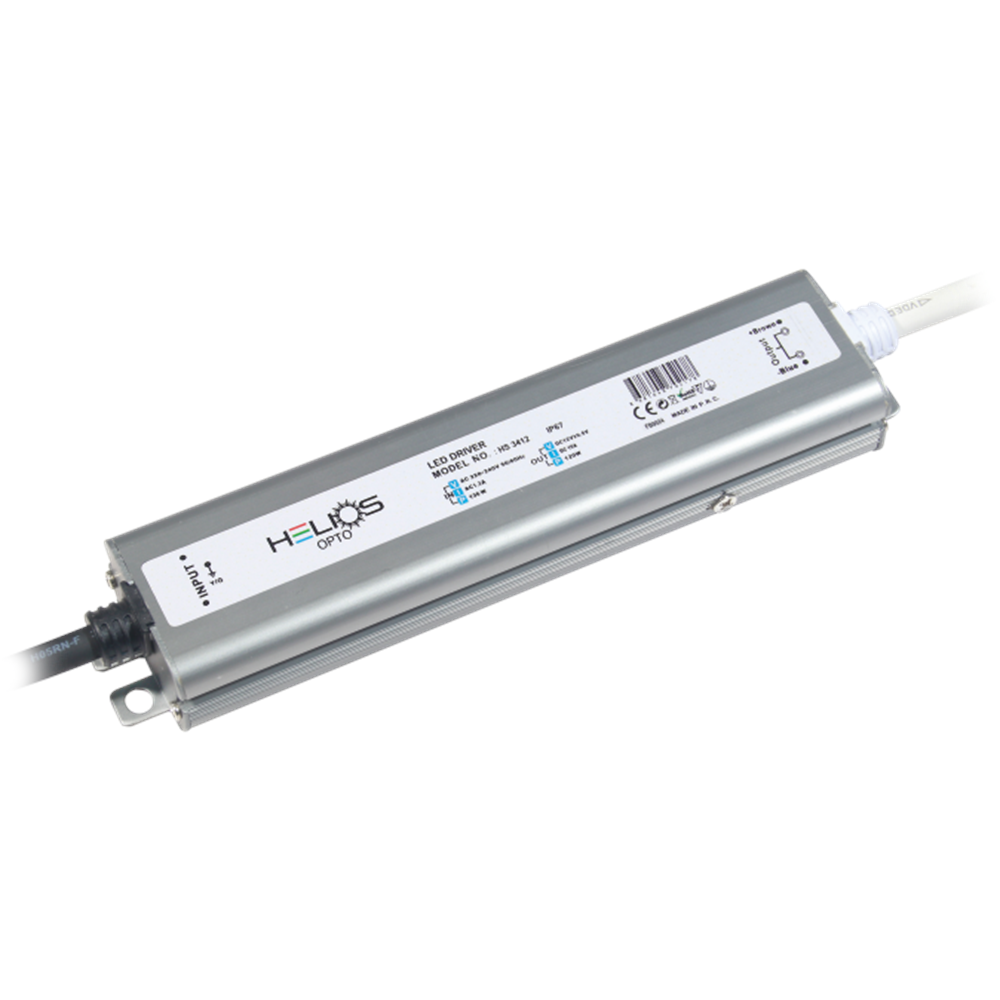 HELIOS HS-3412 120W 10A SU GEÇİRMEZ ADAPTÖR