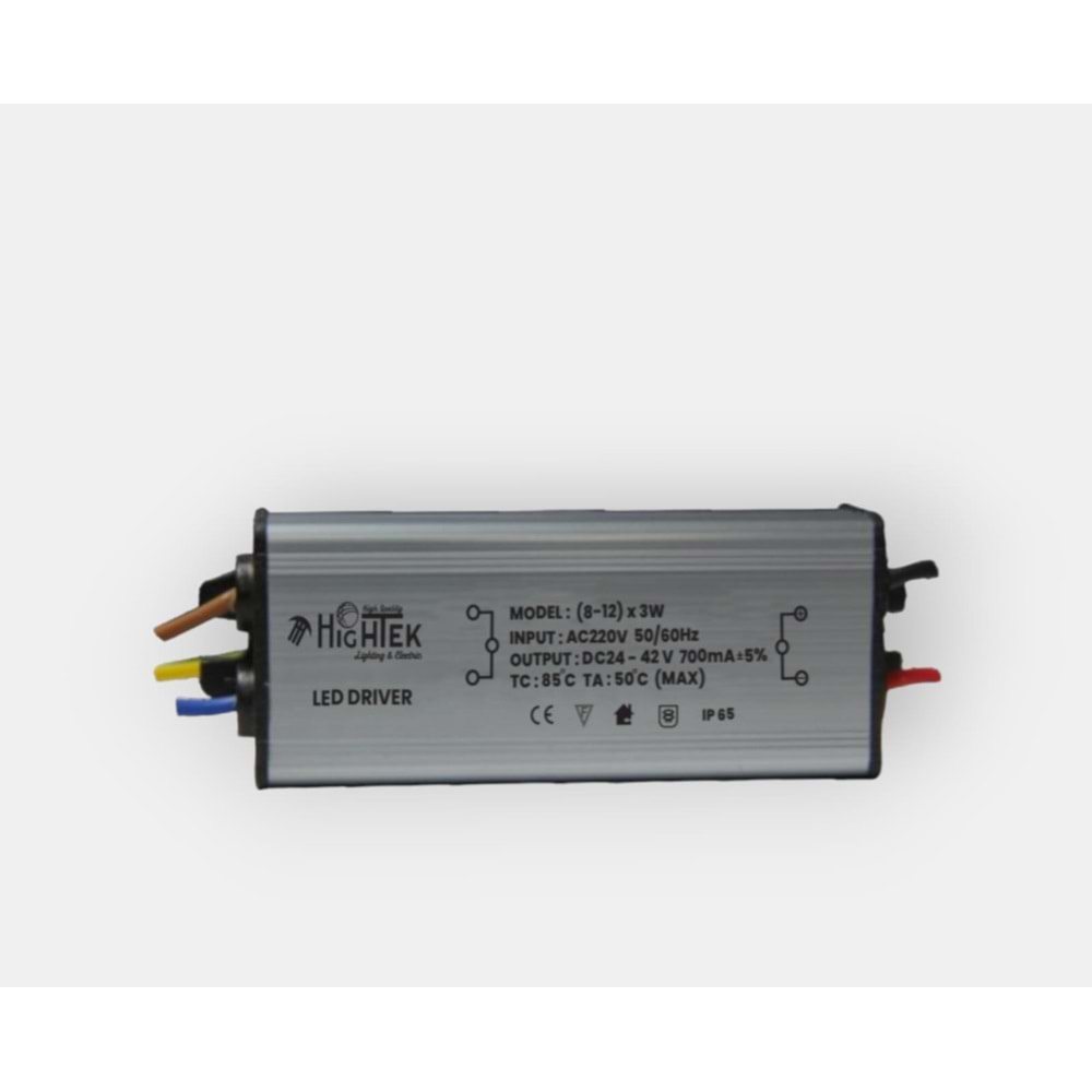 HIGHTEK HT 6015 METAL IP65 LED DRIVER(8-12)3 WATT