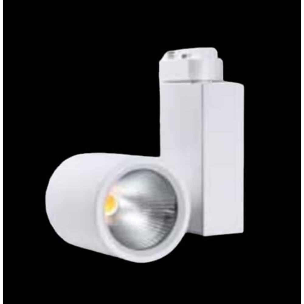 JUPİTER LR468 40W 3000K 4000LM ALUMINYUM BEYAZ MONOFAZE SOKETLİ LED RAY SPOT