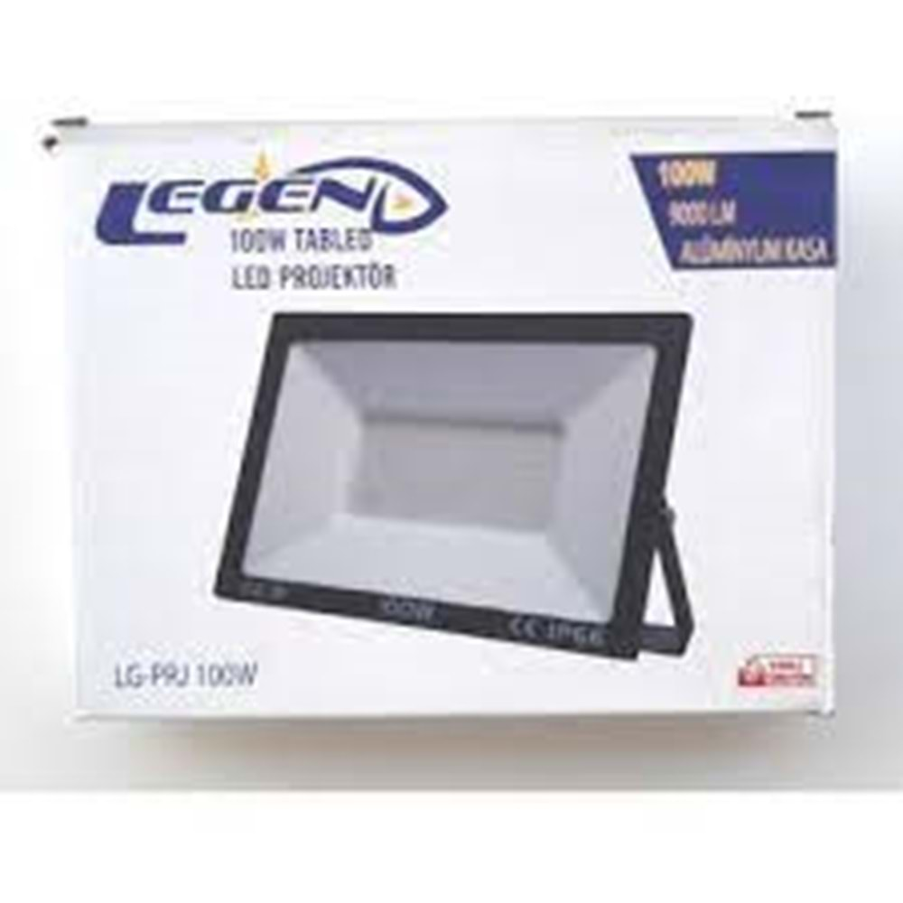 LEGEND 100W TABLET LED PROJEKTÖR 9000LM ALUMINYUM KASA