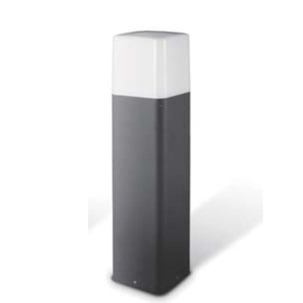 LH-12402 BAHÇE ARMATÜRÜ BOLLARD 50CM ALUMINYUM ENJEKSİYON DÖKÜM