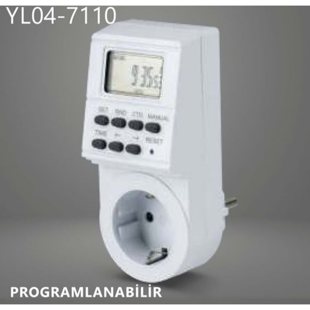 NOAS DİJİTAL ZAMAN SAATİ (16A) YLO4-7110 3600W