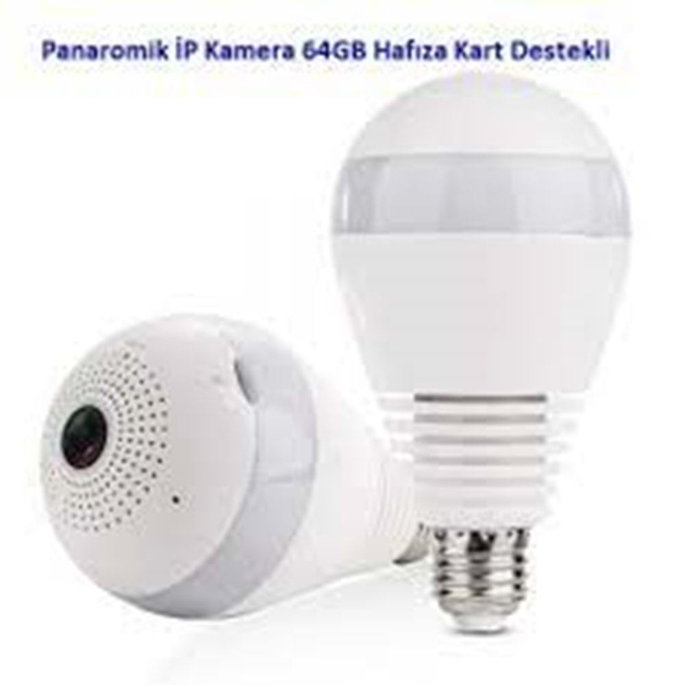 AMPUL Wİ-Fİ KAMERA HEM AMPUL HEM KAMERA SV-3608