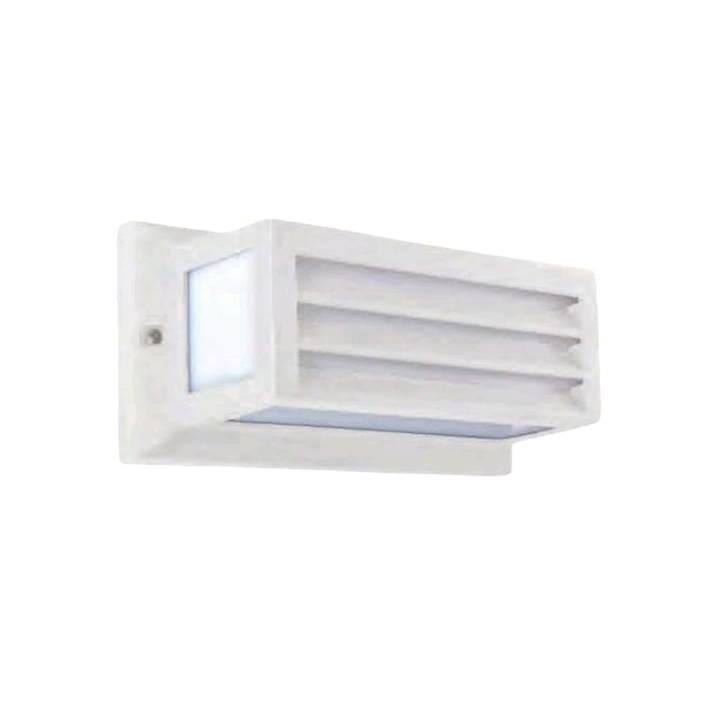 ZİTA CODE/291P BEYAZ 12W 3000K LEDLİ ULTRA APLİK PANJURLU