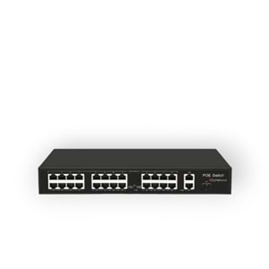 Coremax CXS-24P2U1S-300 24 PORT POE+2UPLİNK GİGABİT+1UPLİK SFP FİBER PORT