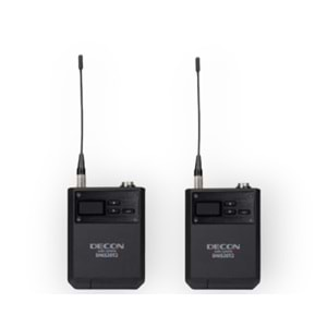 Decon DM-520T2 UHF Yaka Mikrafonu 3Pin Giriş