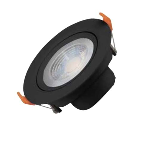 ACK AD01-00531 5W 6500K SİYAH KASA LED SPOT AYDINLATMA