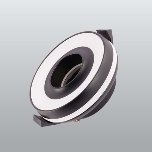 ACK AH03-04111 SİYAH DEKORATİF LED SPOT KASASI