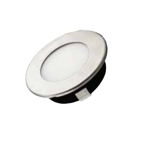 ACK AH07-01204 2,5W 210LM SATEN KASA 3000K SIVA ALTI LED SPOT