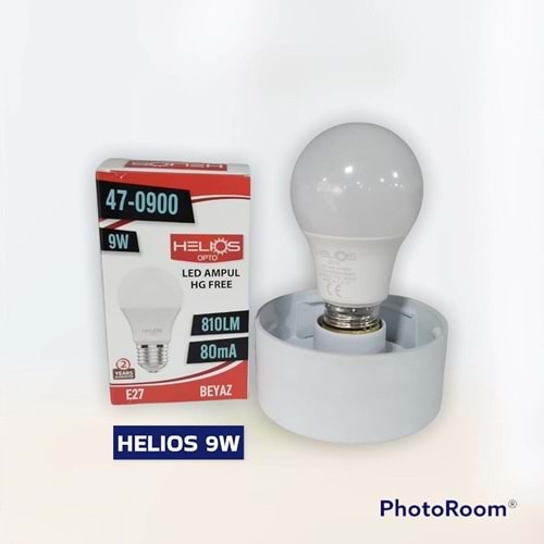 HELIOS 47-0900 9W LED AMPUL BEYAZ