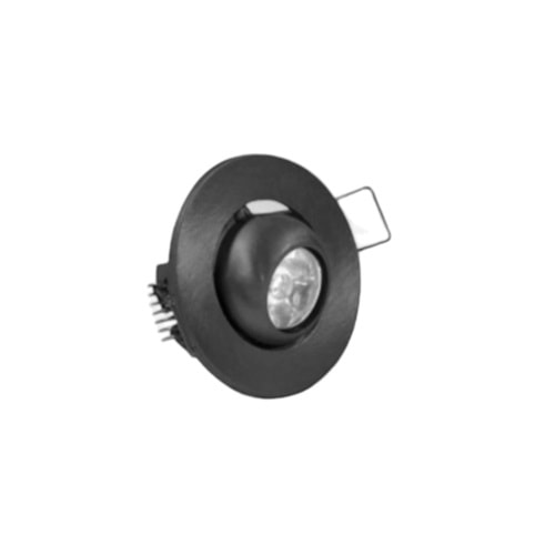 HIGHTEK HT 0656 6500K 3W MADRID SİYAH KASA COB LED SPOT