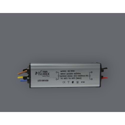 HIGHTEK HT 6019 LED DRIVER 60-1050WATT DIŞ MEKAN LED ADAPTÖR