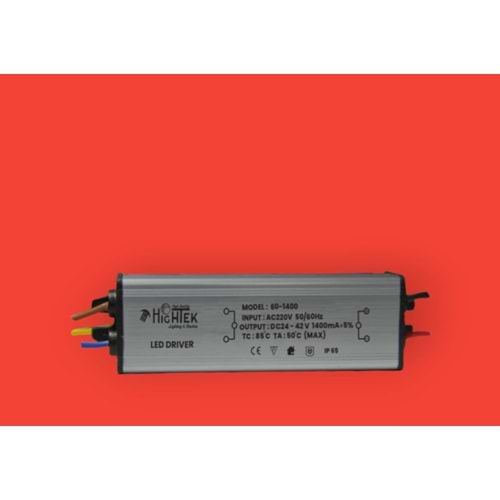 HIGHTEK HT 6020 METAL IP65 LED DRIVER 60-1400WATT