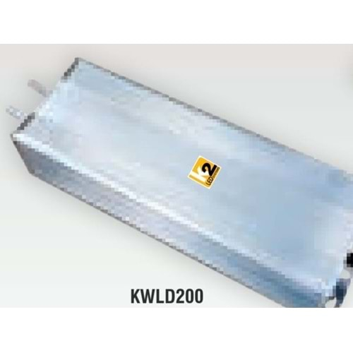 KWLD200 200W 16,7A IP67 DIŞ ORTAM ŞERİT LED TRAFOSU