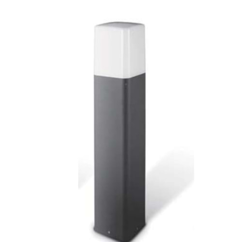 LH-12403 BAHÇE ARMATÜRÜ BOLLARD 80CM ALUMINYUM ENJEKSİYON DÖKÜM